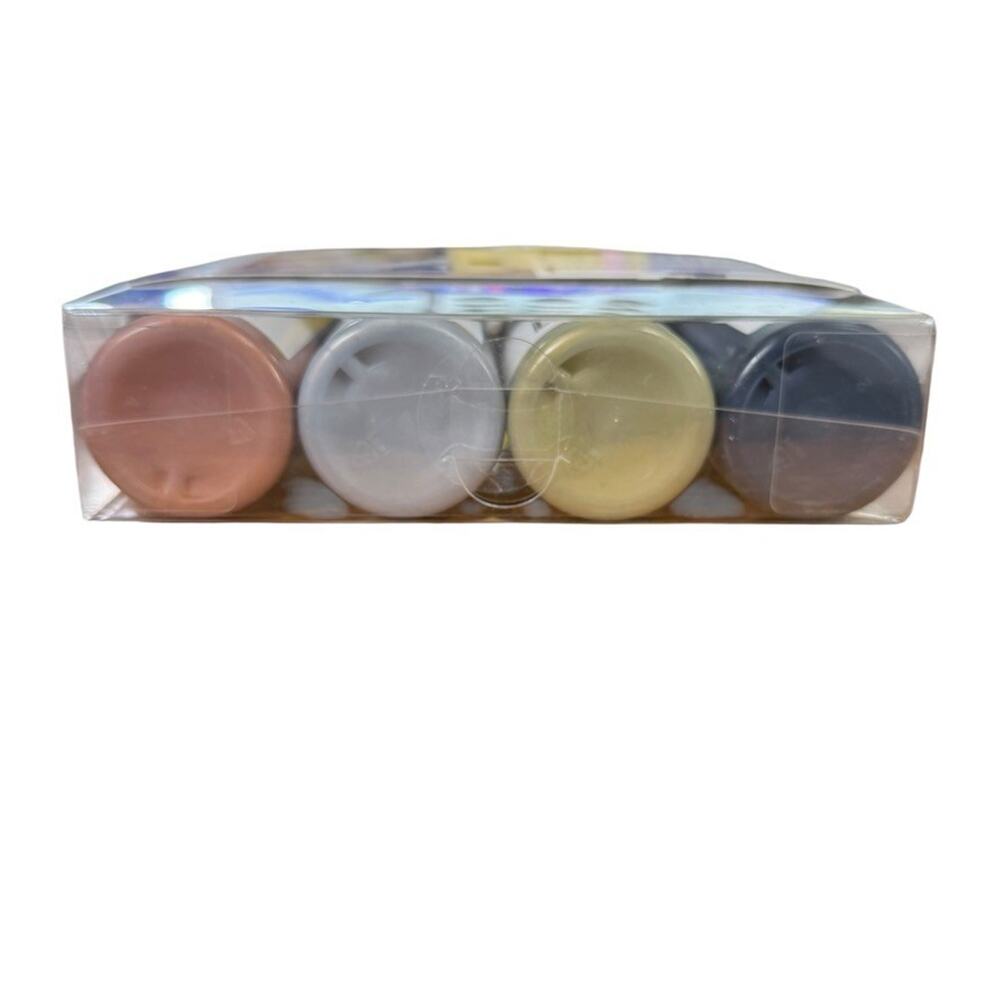 American Crafts Color Pour Pre Mixed Metallic Pouring Paint Kit 4 x 4 oz Bottle - Picture 8 of 9